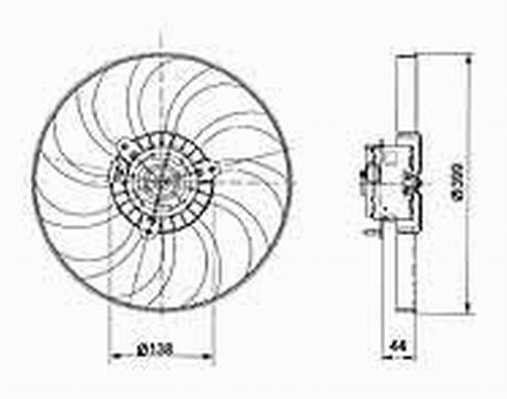 Motor do Ventilador Fiesta 1.0/1.6 8V de 2002 até 2008 Com Ar Condicinado AUTO PEÇAS XAVIER 24 HORAS 