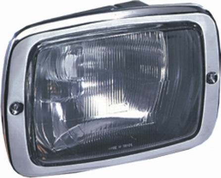 Farol Mod. Original c/ Lentes em Vidro MB 608 D Lado Esquerdo AUTO PEÇAS XAVIER 24 HORAS 